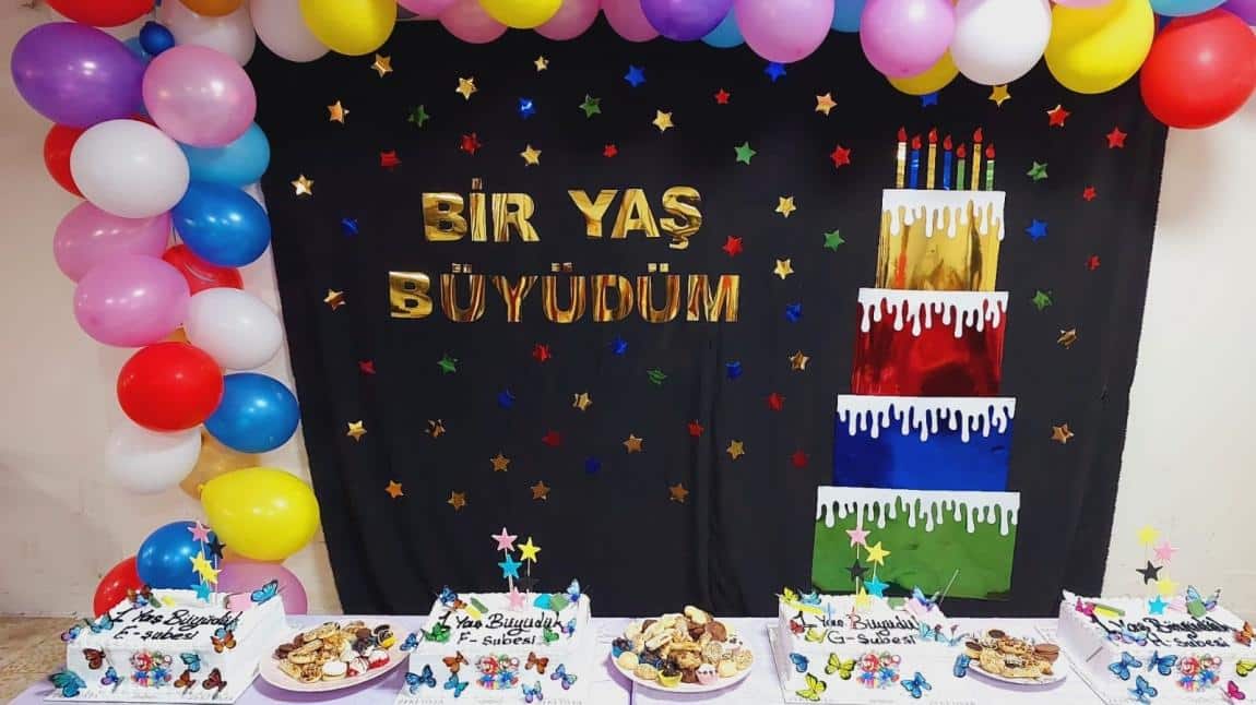 ANASINIFI 1 YAŞ BÜYÜDÜM PARTİSİ .EMEĞİ GEÇEN HERKESE TEŞEKKÜRLER
